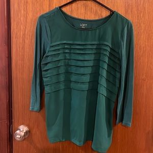 Loft 3/4 length sleeve blouse